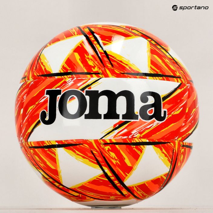 Joma Top Fireball Futsal fotbal portocaliu și alb 401097AA219A 7