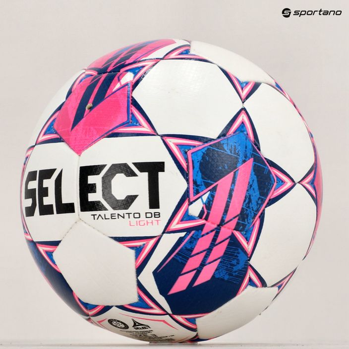 SELECT Talento DB v23 alb / roz dimensiunea 3 fotbal 4