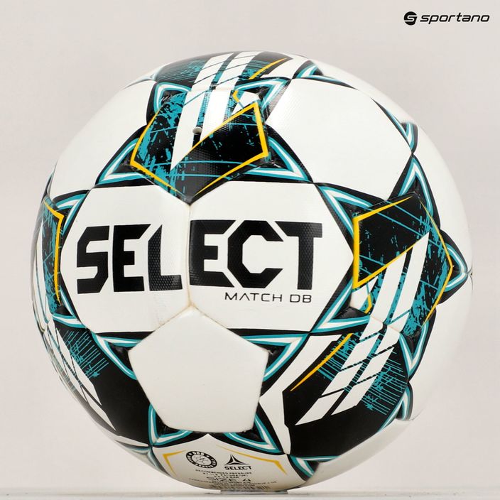 SELECT Match DB FIFA Basic v23 alb / verde fotbal dimensiunea 4 5