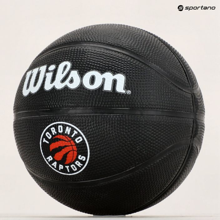 Wilson NBA Tribute Mini Toronto Raptors baschet WZ4017608XB3 mărimea 3 9