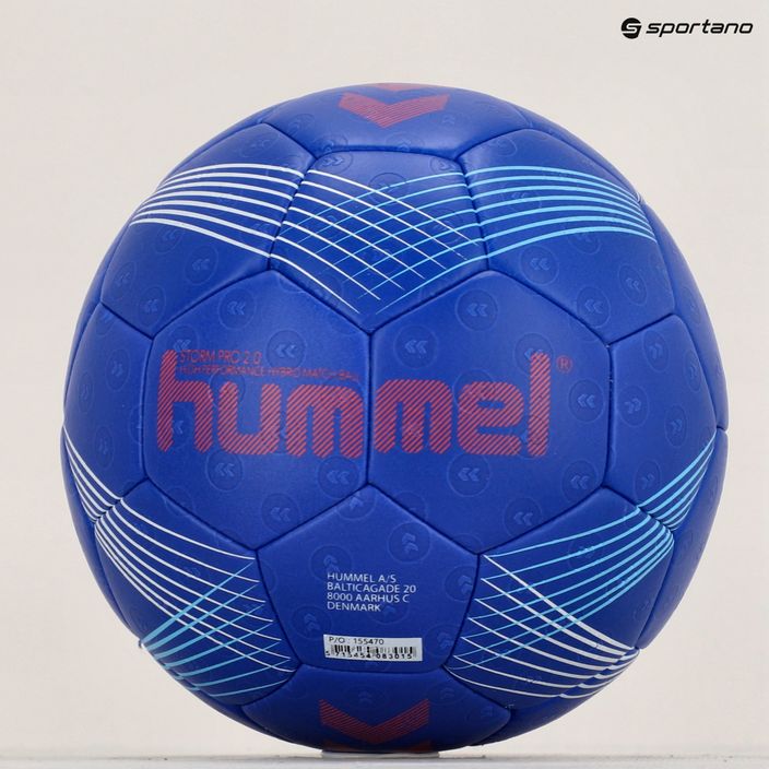 Hummel Storm Pro 2.0 HB albastru/roșu handbal mărimea 2 5