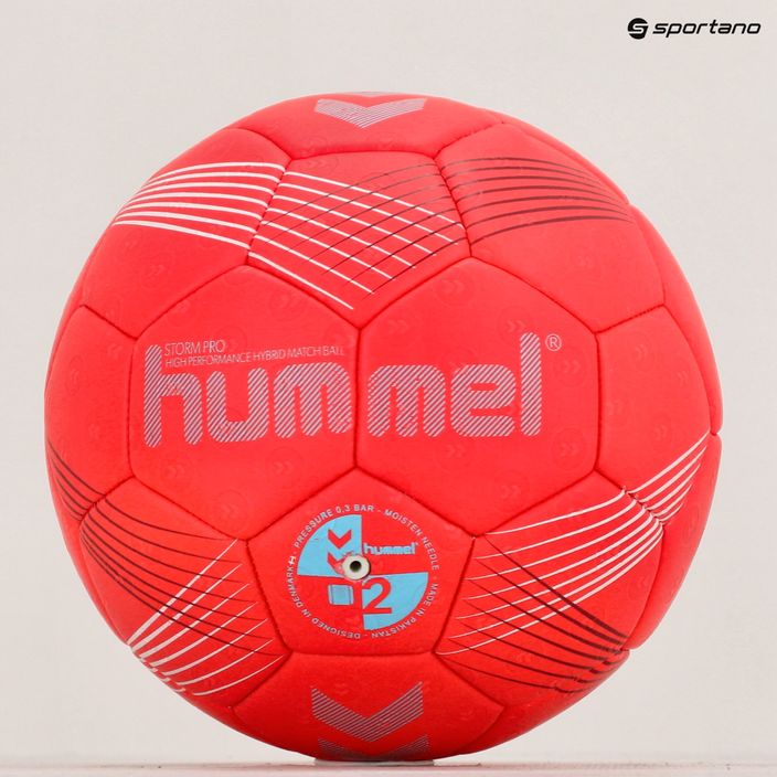Hummel Strom Pro HB handbal roșu/albastru/alb mărimea 2 5