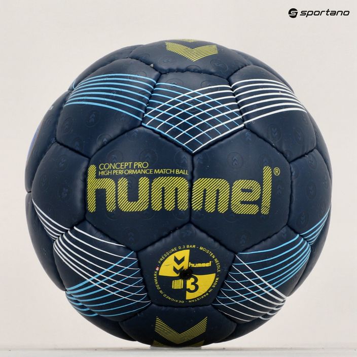 Hummel Concept Pro HB handbal marină / galben dimensiune 3 5