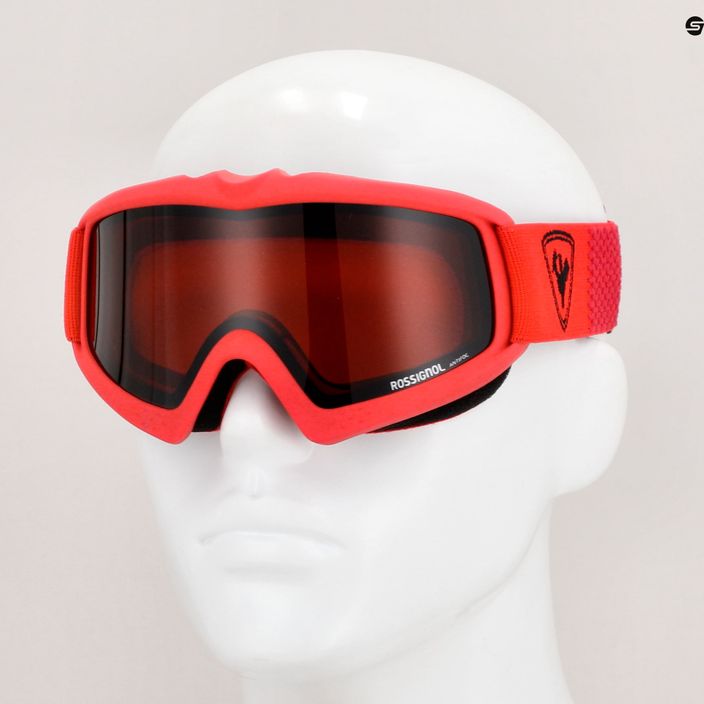 Ochelari de schi pentru copii Rossignol Raffish roșu/portocaliu pentru copii 6