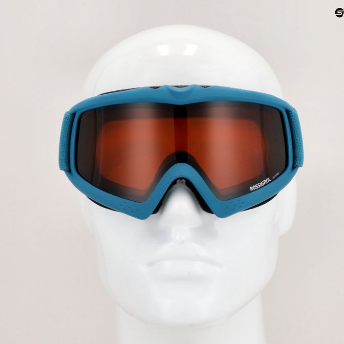 Ochelari de schi pentru copii Rossignol Raffish albastru/portocaliu pentru copii 6