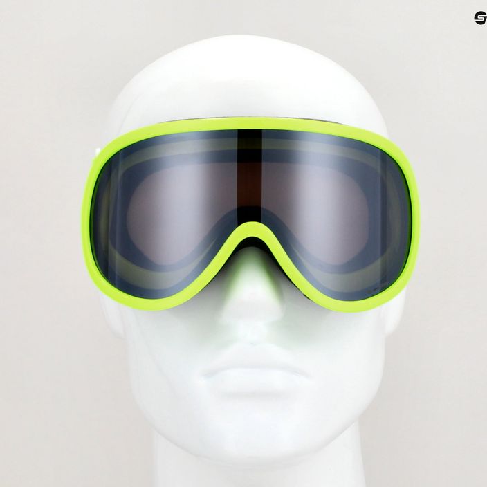 Ochelari de schi pentru copii POC POCito Retina fluorescent yellow/green/clarity pocito 10