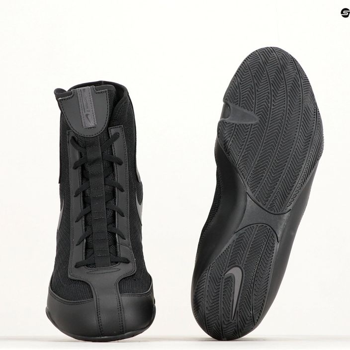 Încălțăminte de box Nike Machomai 2 black/metalic dark grey 8