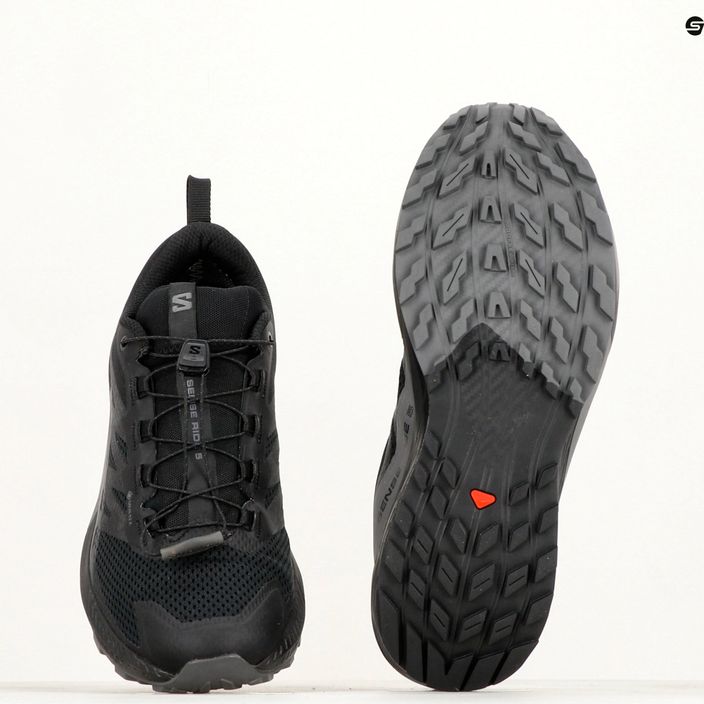 Pantofi de alergare pentru bărbați Salomon Sense Ride 5 GTX negru/magnet/negru 11