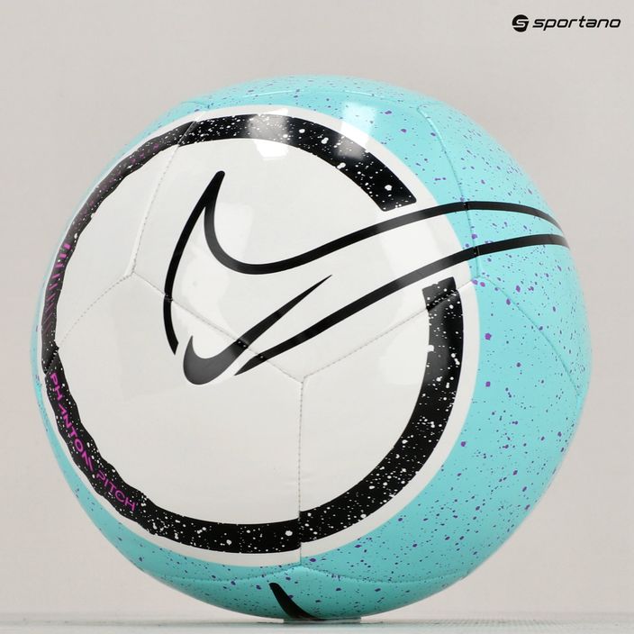 Minge de fotbal Nike Phantom HO23 hyper turquoise/white/fuchsia dream/black mărime 5 5