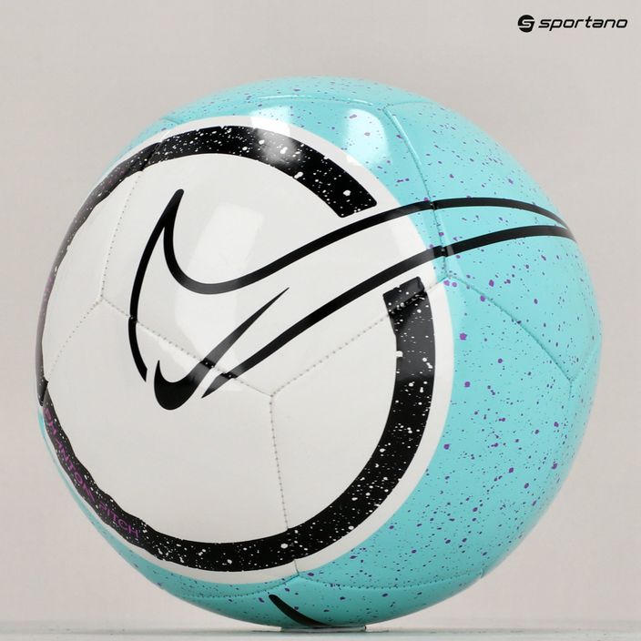 Minge de fotbal Nike Phantom HO23 hyper turquoise/white/fuchsia dream/black mărime 4 5