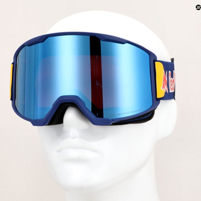 Ochelari de schi Red Bull SPECT Solo S3 albastru închis/albastru/violet/albastru cu oglinzi 4