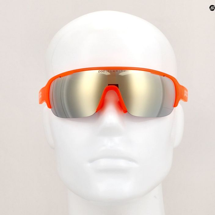 Ochelari de ciclism POC Do Half Blade portocaliu fluorescent translucid portocaliu pentru ciclism 10
