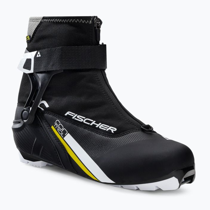 Fischer XC Control cizme de schi fond negru și alb S2051941