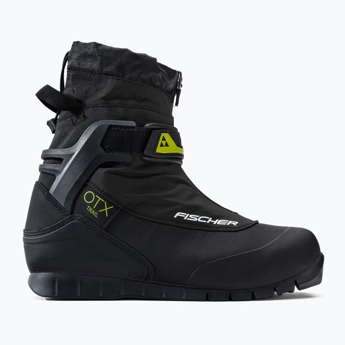 Fischer OTX Trail cizme de schi fond negru/galben S3542141 2