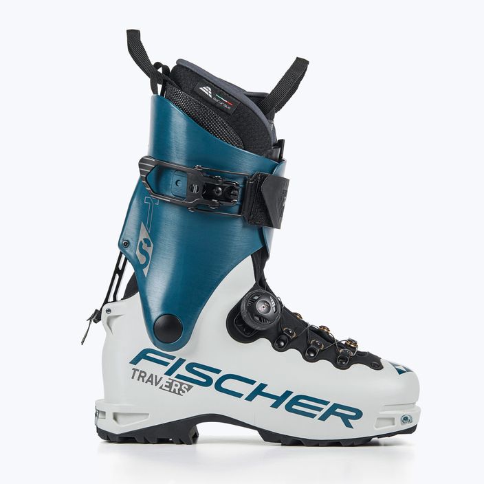 Ghete de schi pentru femei Fischer Travers TS alb-albastru U18222 9