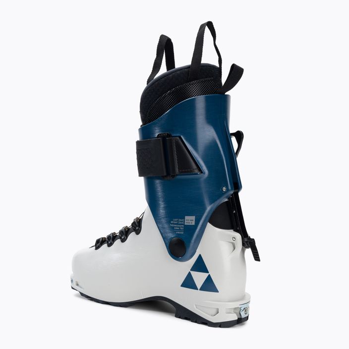 Ghete de schi pentru femei Fischer Travers TS alb-albastru U18222 2