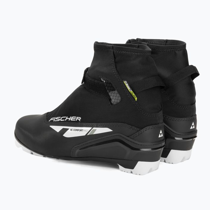 Încălțăminte de schi de fond Fischer XC Comfort Pro black/white/yellow 3
