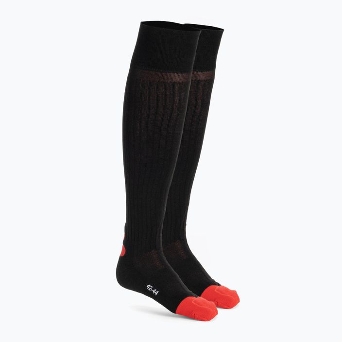LENZ Heat Sock 4.1 Toe Cap șosete de schi negru 1065