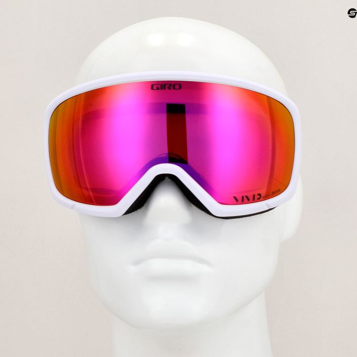 Ochelari de schi pentru femei Giro Millie white core light/vivid pink 10