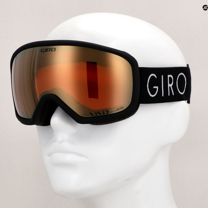 Ochelari de schi pentru femei Giro Millie black core light/vivid copper 10