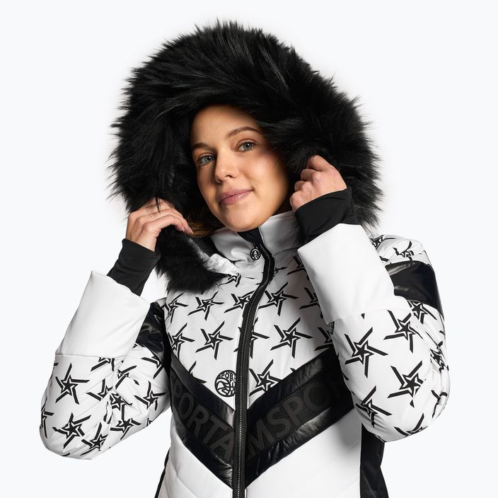 Jachetă de schi pentru femei Sportalm Stereo m.Kap+P optic alb optic 3