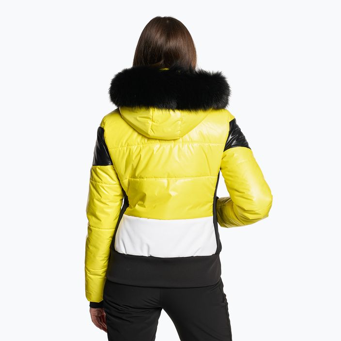 Jachetă de schi pentru femei Sportalm Stockholm m.Kap+P galben aprins 2