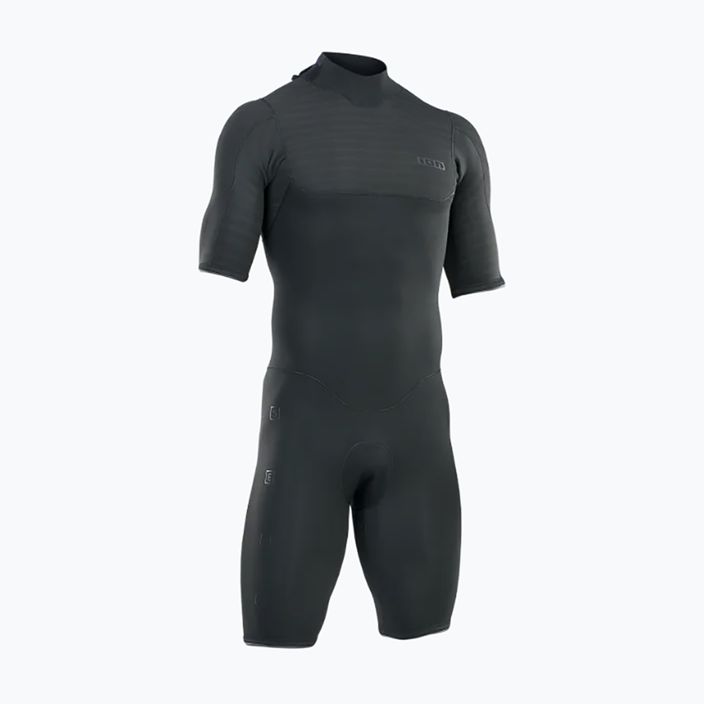 Costum de înot pentru bărbați ION Seek Core 2/2 Shorty Back Zip black 2