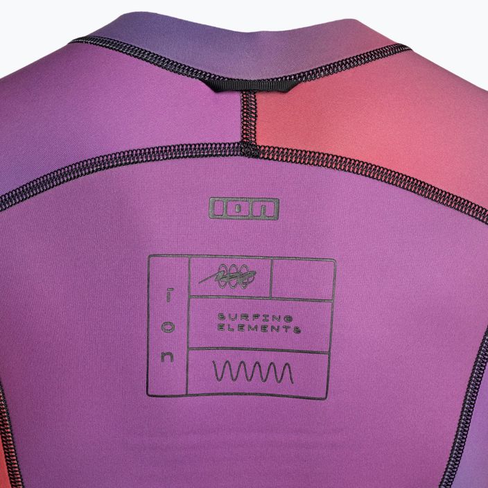 Tricou de înot pentru femei ION Neo Zip Top 1.5 violet/roz 48233-4222 4