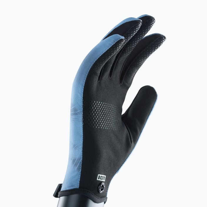 Mănuși pentru sporturi nautice ION Amara cu degetul întreg negru/albastru 48230-4141 6