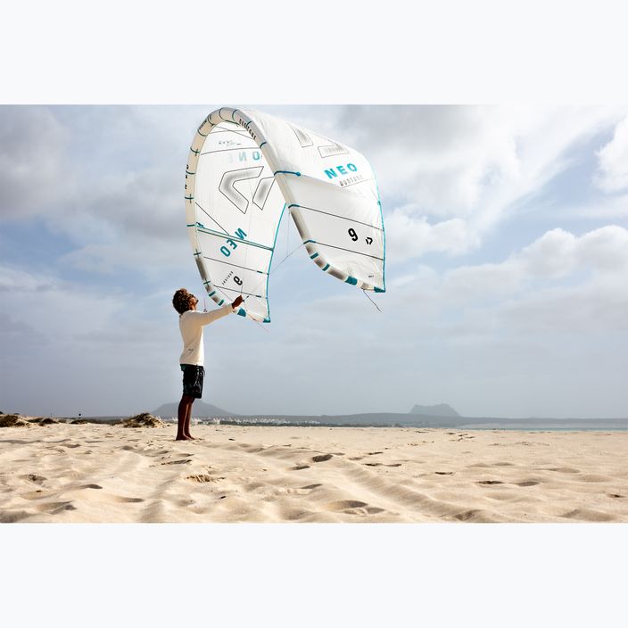 Zmeu de kitesurfing DUOTONE Neo Concept Blue 2024 undyed white 8