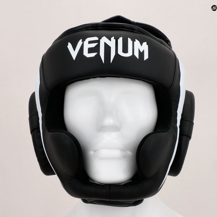 Cască de box Venum Elite black/white 6