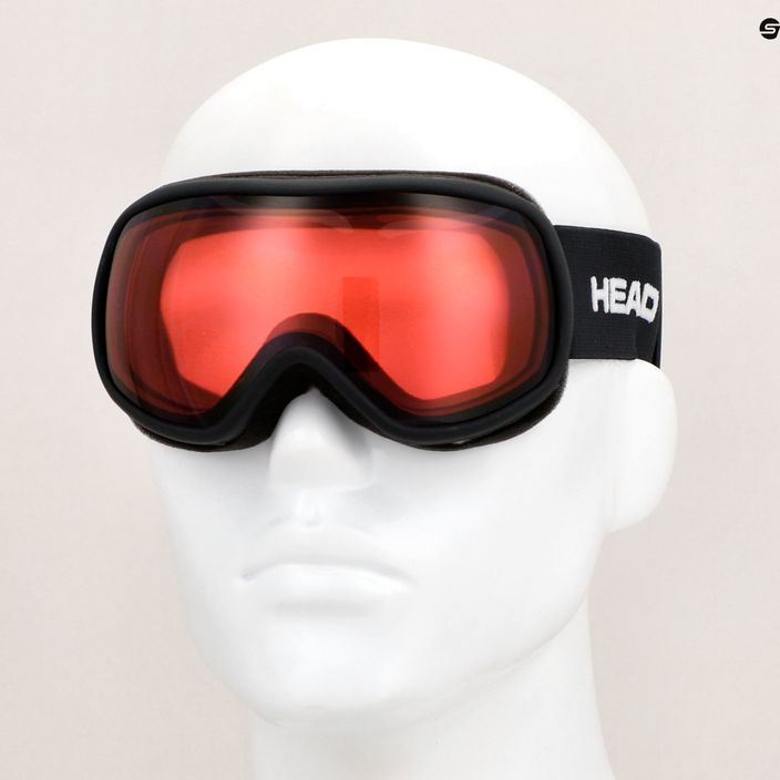 Ochelari de schi pentru copii HEAD Ninja roșu/negru 6