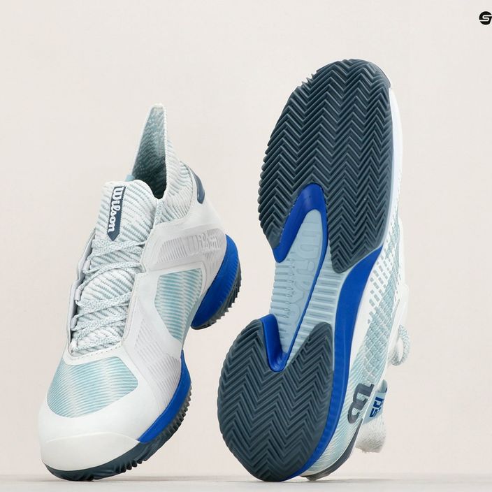 Încălțăminte de tenis pentru bărbați Wilson Kaos Rapide STF Clay white/sterling blue/china blue 10