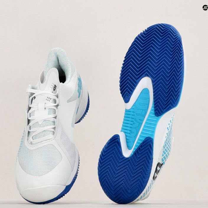 Încălțăminte de tenis pentru bărbați Wilson Kaos Swift 1.5 Clay white/blue atoll/lapis blue 8