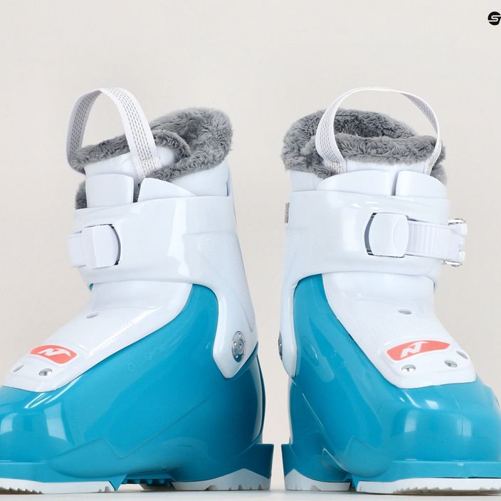 Încălțăminte de schi pentru copii Nordica Speedmachine J1 light blue/white/pink 9