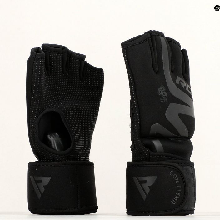RDX Grappling Glove MMA Neoprane T15 negru GGN-T15MB-S 6