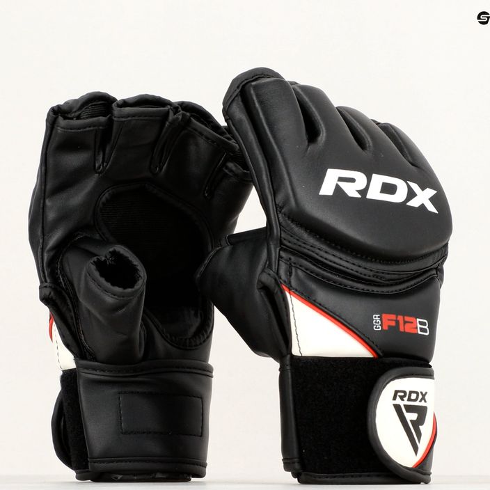 Mănuși de grappling RDX New Model negru GGR-F12B 12