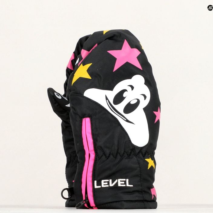Level Lucky Mitt mănuși de schi pentru copii ninja roz pentru copii 9