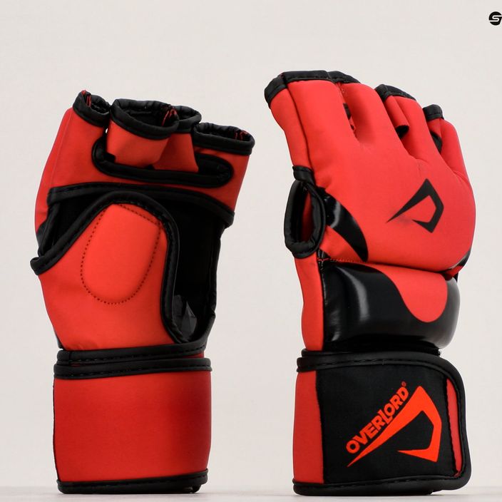 Overlord X-MMA mănuși de grappling roșu 101001-R/S 12