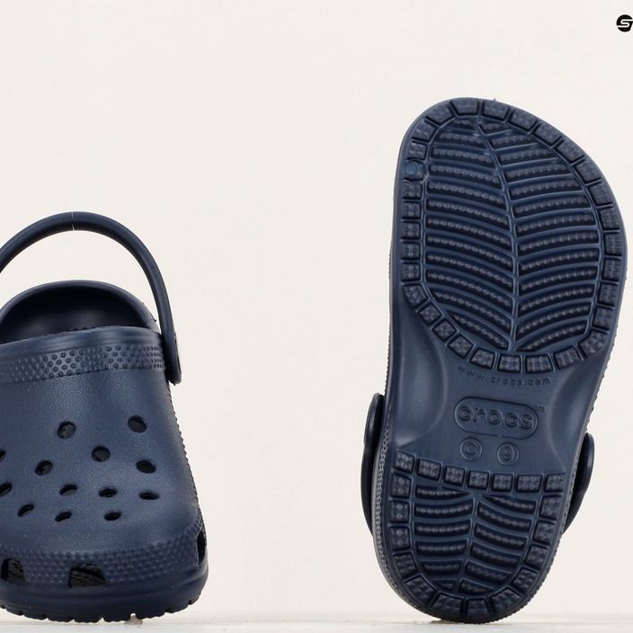 Papuci pentru copii Crocs Classic Clog T navy 11