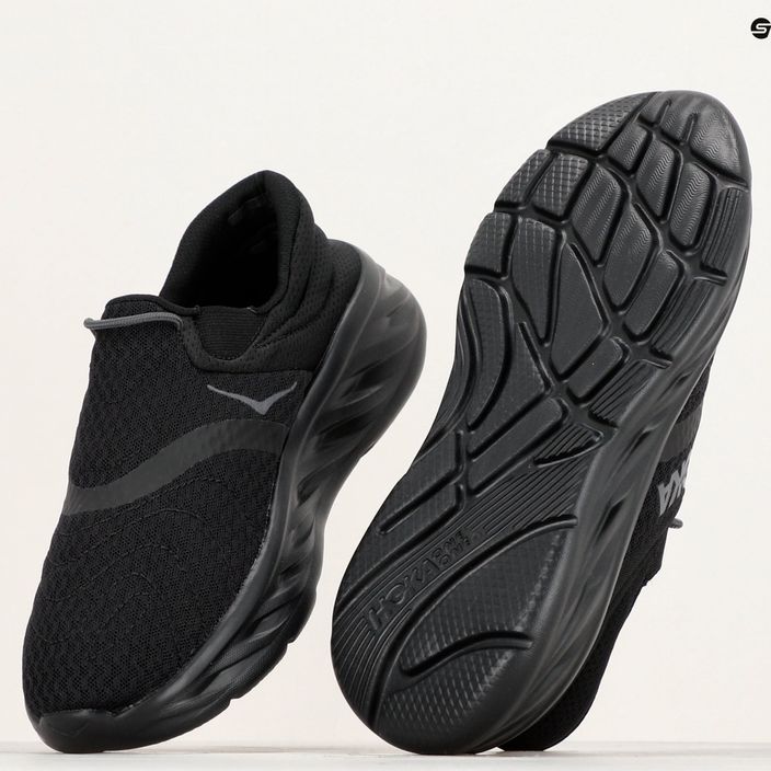 Încălțăminte pentru bărbați HOKA Ora Recovery Shoe 2 black/black 9