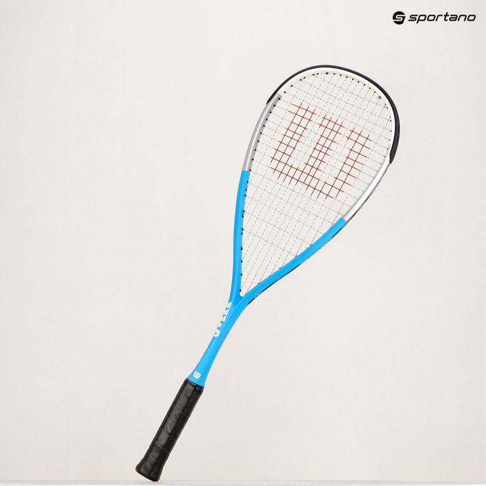 Rachetă de squash Wilson Ultra UL blue/silver 10