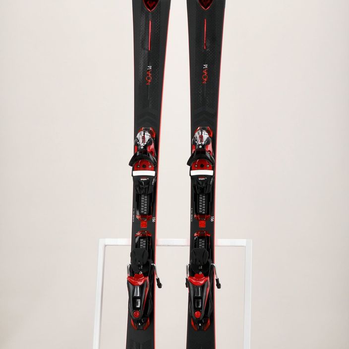 Schiuri de coborâre pentru femei Rossignol Nova 14 K + legături NX12 matte black/metallic black 8