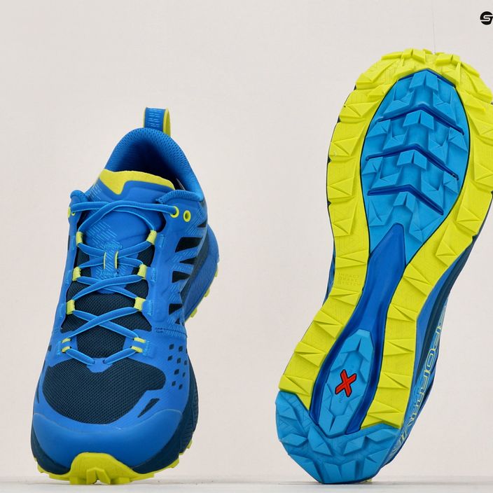 Încălțăminte de alergare pentru bărbați La Sportiva Jackal II electric blue/lime punch 10