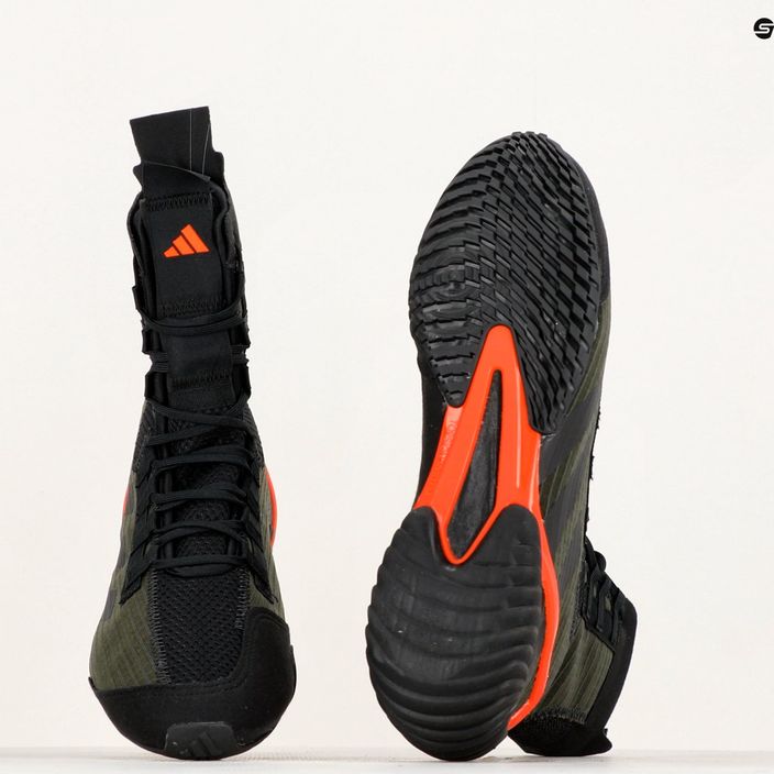 Încălțăminte de box adidas Speedex 23 carbon/core black/solar red 9