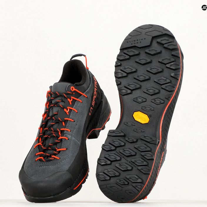 Încălțăminte de abordare pentru bărbați La Sportiva TX4 Evo GTX carbon/cherry tomato 9