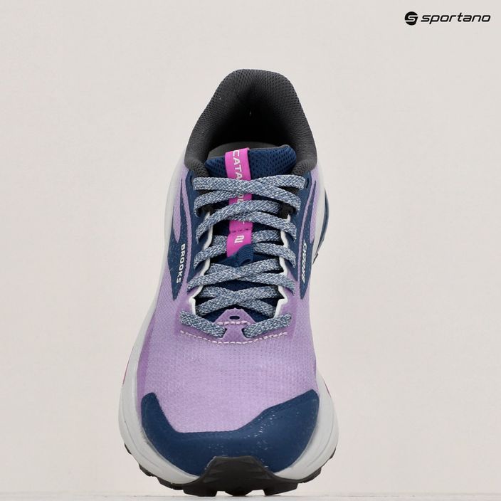 Brooks Catamount 2 pantofi de alergare pentru femei violet/navy/oyster 16