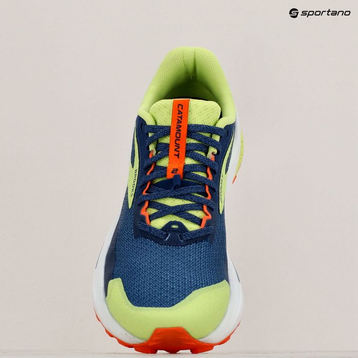 Brooks Catamount 2 pantofi de alergare pentru bărbați navy/firecracker/sharp green 16
