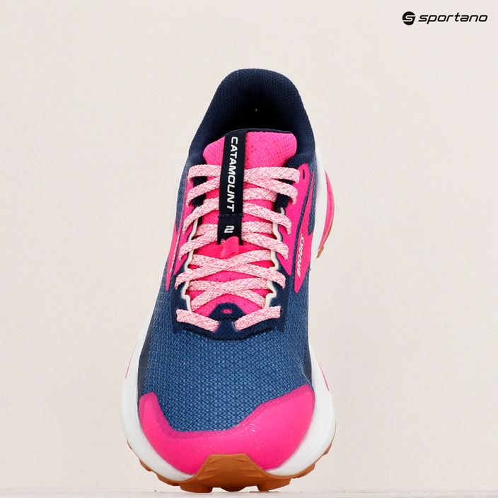 Brooks Catamount 2 pantofi de alergare pentru femei peacoat/pink/biscuit 9