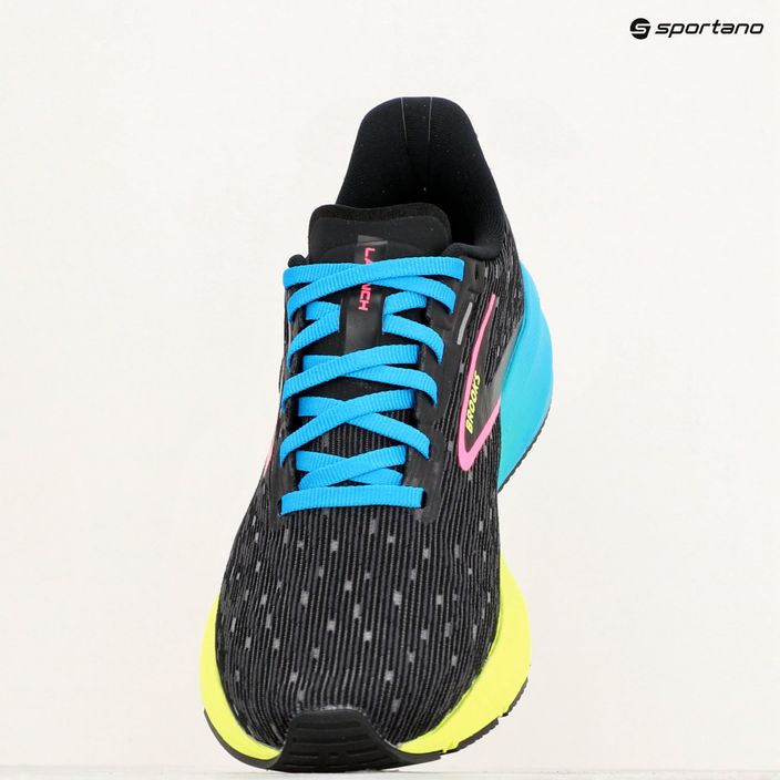 Brooks Launch 10 pantofi de alergare pentru femei negru / viață de noapte / albastru 11